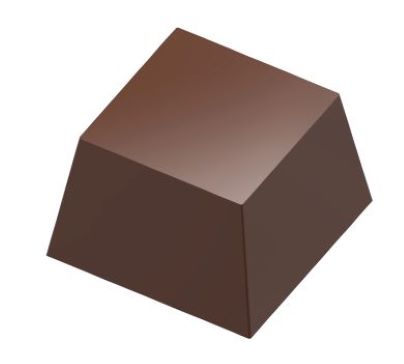 Chocolate World Square Magnetic Chocolate Mould for Transfers